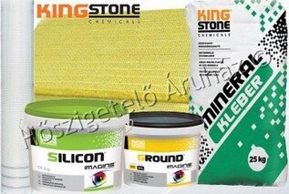 KingStone SILICON kőzetgyapot hőszigetelő rendszer 