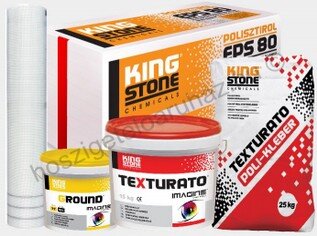 KingStone TEXTURATO hőszigetelő rendszer