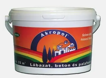 AKROPOL® Vizes diszperziós műgyanta kötőanyagú Lábazat, beton és palafesték