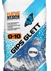 0-10 GIPS GLETT beltéri extra fehér glettelő- és hézagoló gipsz