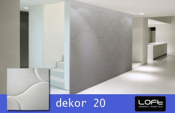 Loft Design 3D falpanel - dekor 20