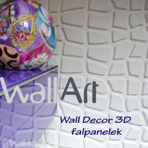 WallArt 3D dekorációs falpanel