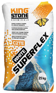SUPERFLEX C2TE flexibilis csempe és járólap ragasztó